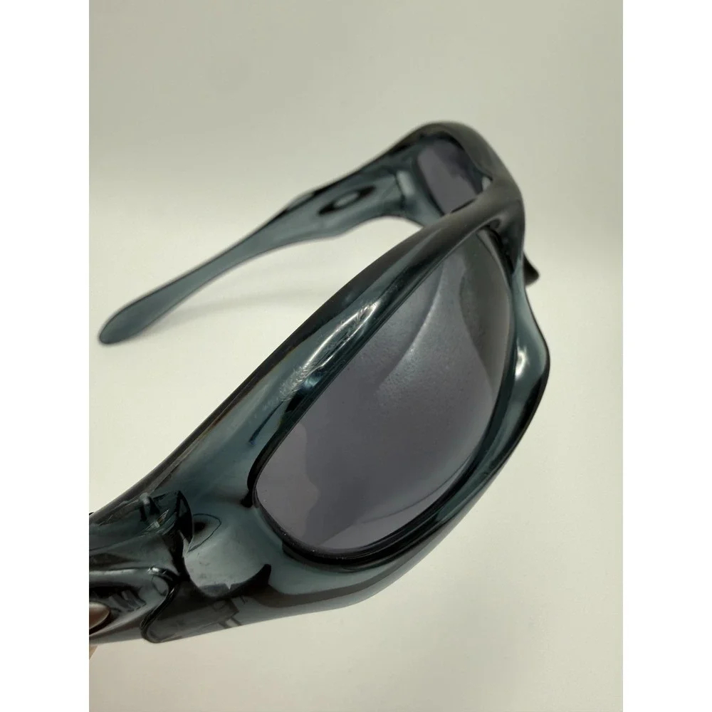 Oakley Monster Dog Sunglasses Black Iridium Lenses Vintage Wrap Frames